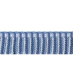 Esme Fringe Trimming by Thibaut French Blue and Sky