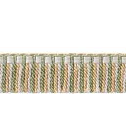 Esme Fringe Trimming by Thibaut Willow and Soft Gold
