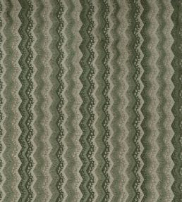Espalier Velvet Fabric by James Hare Old Green