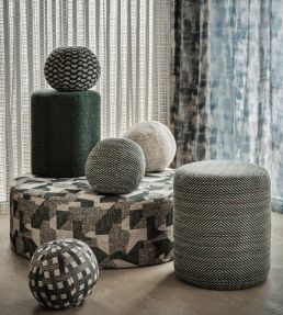 Espen Fabric by Clarke & Clarke Moss