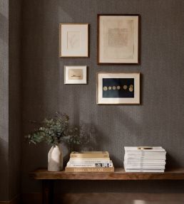 Espiguilla Wallpaper by Coordonne Brown