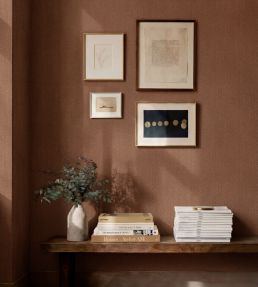 Espiguilla Wallpaper by Coordonne Walnut