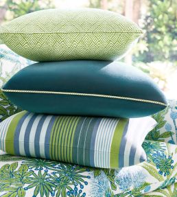 Esprit Stripe Fabric by Thibaut Bermuda and Kiwi