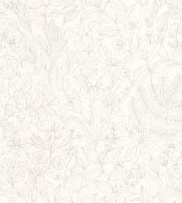 Esquisse Wallpaper by Casadeco Beige Lin