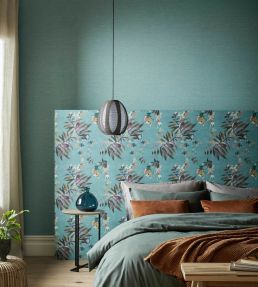 Essence Wallpaper by 1838 Wallcoverings Aquamarine