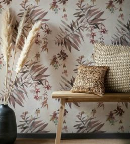 Essence Wallpaper by 1838 Wallcoverings Pink
