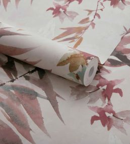 Essence Wallpaper by 1838 Wallcoverings Pink