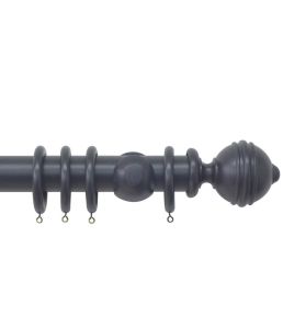 Estate 48mm Wooden Basalt Ribbed Ball EST180R/BAS/H3027Fx2/BAS 180cm Cup 18 Basalt