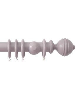 Estate 48mm Wooden Heather Ribbed Ball EST180R/HEA/H3027Fx2/HEA 180cm Cup 18 Heather