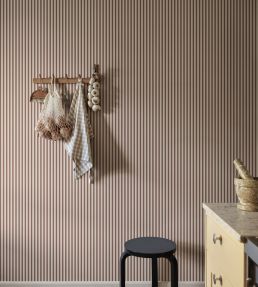 Estelle Wallpaper by Sandberg Burgundy