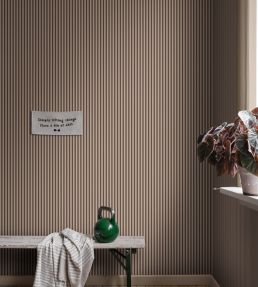 Estelle Wallpaper by Sandberg Burgundy