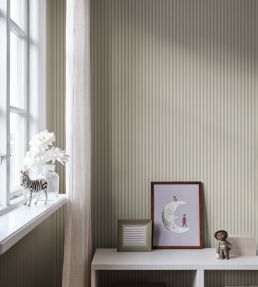 Estelle Wallpaper by Sandberg Light Green
