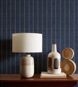 Estera Wallpaper by Coordonne Blue