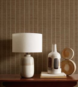 Estera Wallpaper by Coordonne Brown