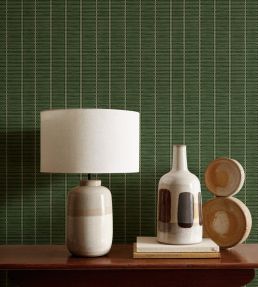 Estera Wallpaper by Coordonne Green