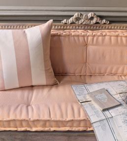 Eston Fabric by Romo Red Tulip