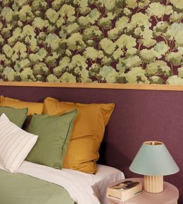 Ete Wallpaper by Caselio Gris Taupe