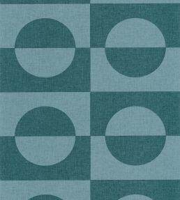 Etendu Wallpaper by Caselio Bleu Canard