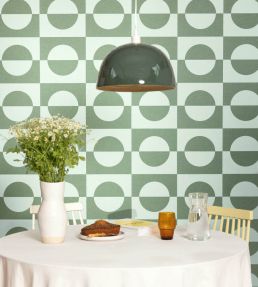 Etendu Wallpaper by Caselio Vert