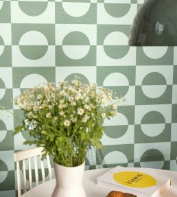 Etendu Wallpaper by Caselio Vert