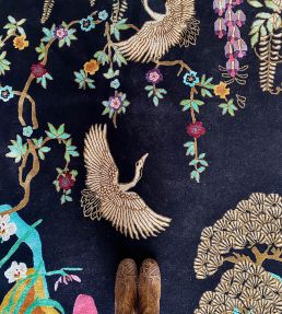 Wendy Morrison Eternity Dark rug Multi WM-5060410393128 Multi