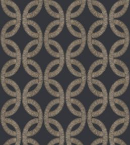 Etienne Wallpaper by Casamance Encre/dore