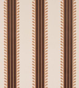 Etruscan Stripe Wallpaper by Schumacher Brown