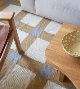 Layered Evelina Kroon Jute Runner rug Dusk EKJLB75200 Dusk
