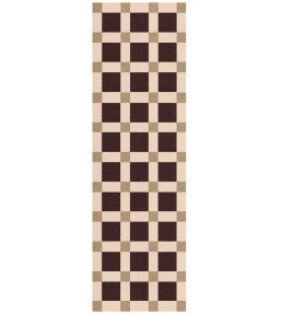 Layered Evelina Kroon Jute Runner rug Sesame EKJBR80300 Sesame