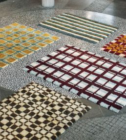 Layered Evelina Kroon Rya rug Arbor EKSHAR180270 Arbor
