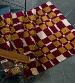 Layered Evelina Kroon Rya rug Currant Bush EKSHCB180270 Currant Bush