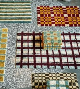 Layered Evelina Kroon Rya rug Currant Bush EKSHCB180270 Currant Bush