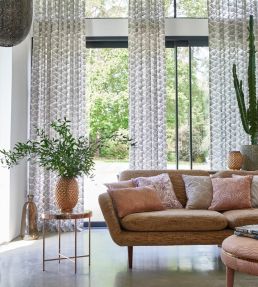 Evelyne Fabric by Prestigious Textiles Silver