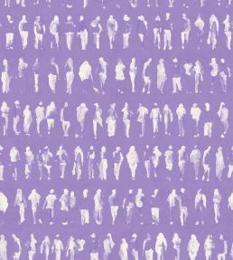 Executives Wallpaper by Tres Tintas Lilac