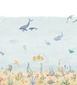 Exploration Under the Sea Mural by Casadeco Bleu