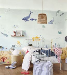 Exploration Under the Sea Mural by Casadeco Bleu