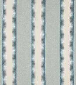 Ezra Stripe Fabric by Jane Churchill Blue