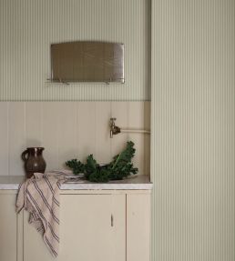 Fabian Wallpaper by Sandberg Garden Green