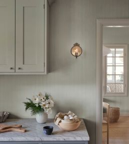 Fabian Wallpaper by Sandberg Misty Blue