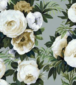 Fabiola Bloom Fabric by Arley House Slate