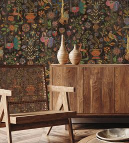 Fable Garden Wallpaper by Josephine Munsey Multi