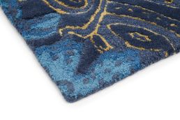 Wedgwood Fabled Floral rug Navy 37508-120180 Navy
