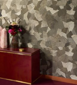 Facettes Wallpaper by Nobilis Green