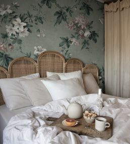 Faded Passion Mural by Sandberg Sage Green
