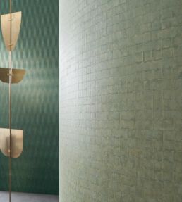 Faenza Wallpaper by Casamance Celadon