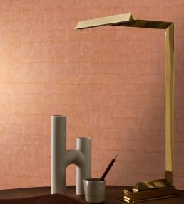 Faenza Wallpaper by Casamance Cuivre