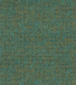 Faenza Wallpaper by Casamance Emeraude