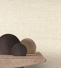 Faenza Wallpaper by Casamance Ivoire