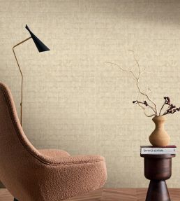 Faenza Wallpaper by Casamance Sable