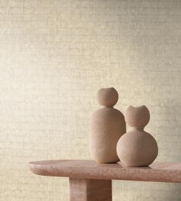 Faenza Wallpaper by Casamance Ivoire